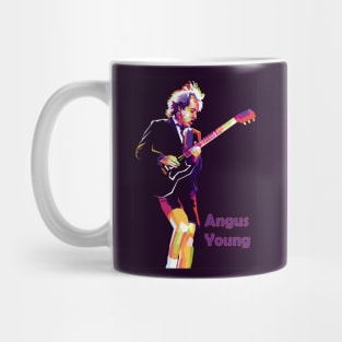 angus young played guitar Mug